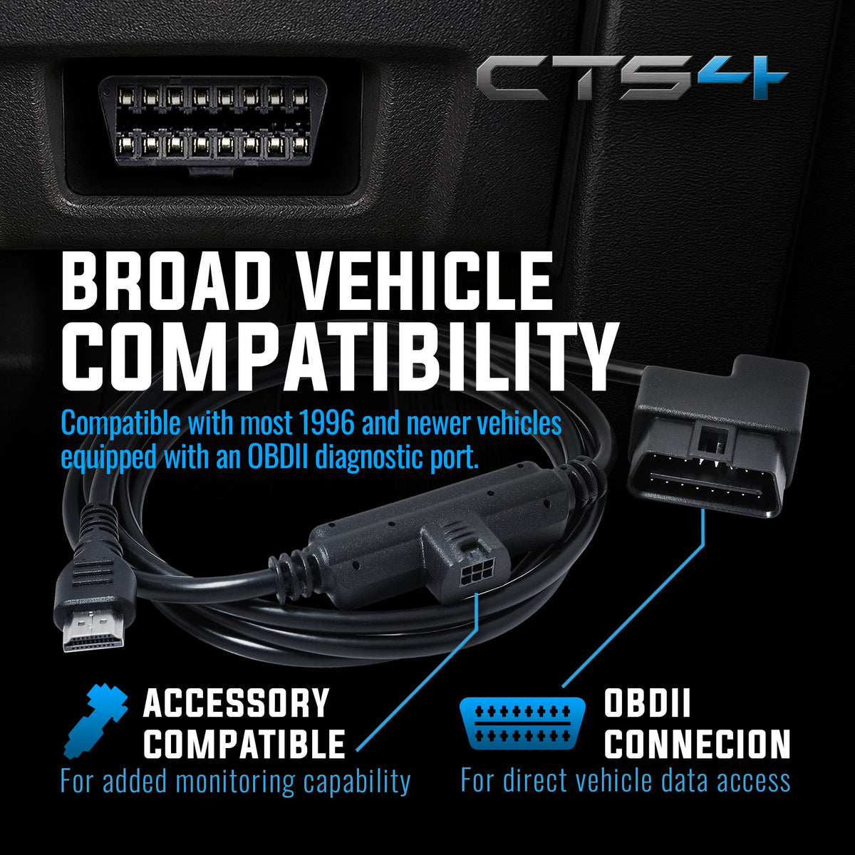 Edge Insight CTS4 broad vehicle compatibility