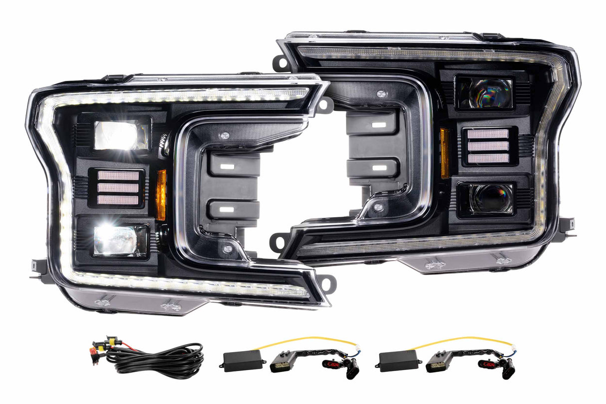 2018-2020 Ford F-150 Morimoto XB Hybrid LED Headlights (LF551.2)