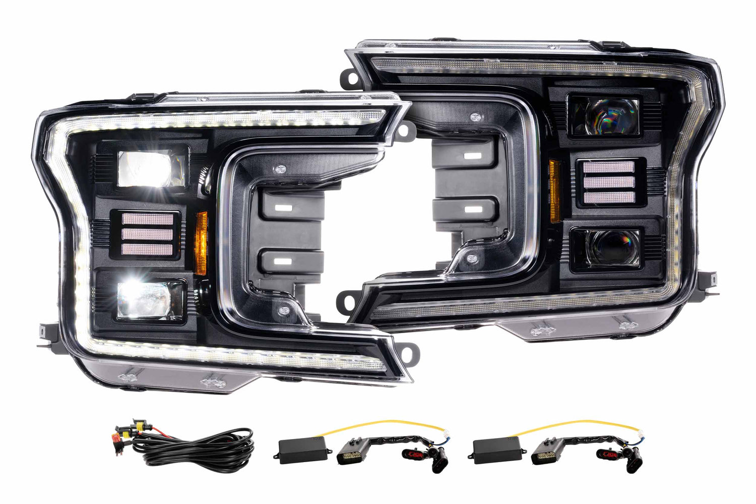 2018-2020 Ford F-150 Morimoto XB Hybrid LED Headlights (LF551.2)