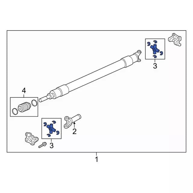 2017-2022 Powerstroke U-Joint