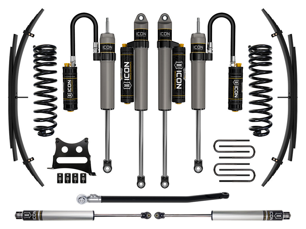 2011-2016 Powerstroke ICON 2.5 Front and Rear Lift Kit (ICOK62585)