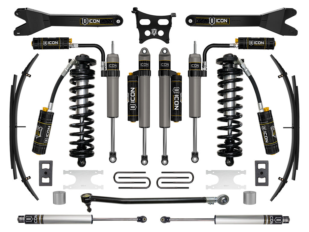 2023-2025 Powerstroke ICON 2.5 Front and Rear Lift Kit (ICOK63205RL)