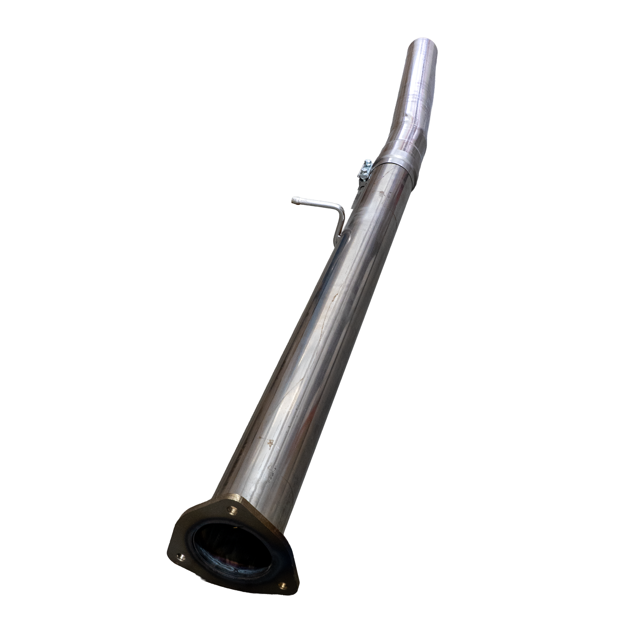 2013-2018 Cummins 4" SS Cat & DPF Delete Pipe - No Muffler - Delete Pipe - Dirty Diesel Customs
