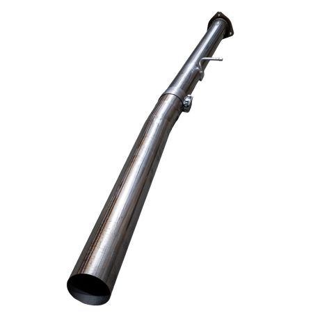 2013-2018 Cummins 4" SS Cat & DPF Delete Pipe - No Muffler (DDC-3D13)