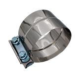 Universal Stainless Steel Lap Joint 4" Exhaust Clamp - Exhaust Clamps - Dirty Diesel Customs