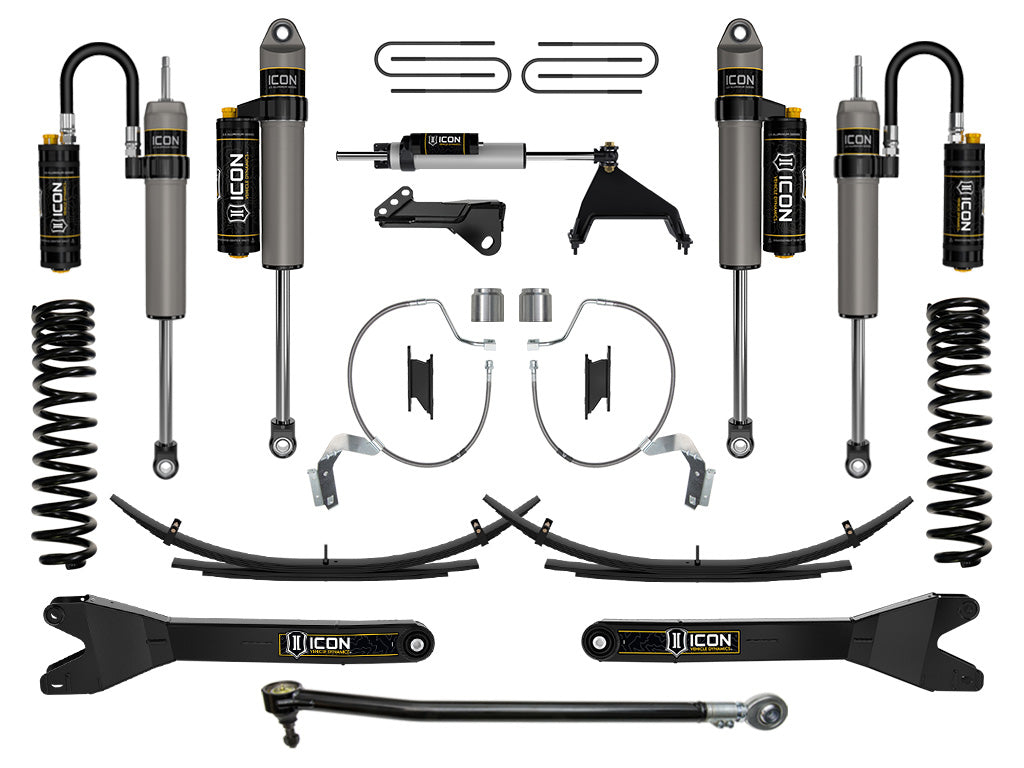 2023-2025 Powerstroke ICON Front and Rear Lift Kit (ICOK65914RL)