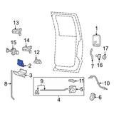 1999-2016 Powerstroke LH Interior Door Handle