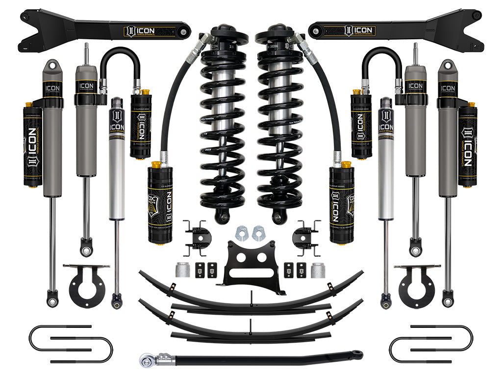 2008-2010 Powerstroke ICON 2.5 Front and Rear Lift Kit (ICOK63186)