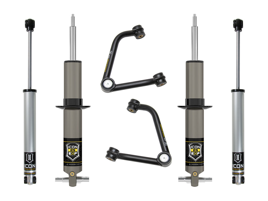 2019-2023 GM 1500 ICON Front and Rear Lift Kit (ICOK73072T)