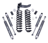 ReadyLIFT 2.5 inch front coil spring lift kit with four Falcon 2.1 monotube shocks for 2011-2016 Ford Super Duty