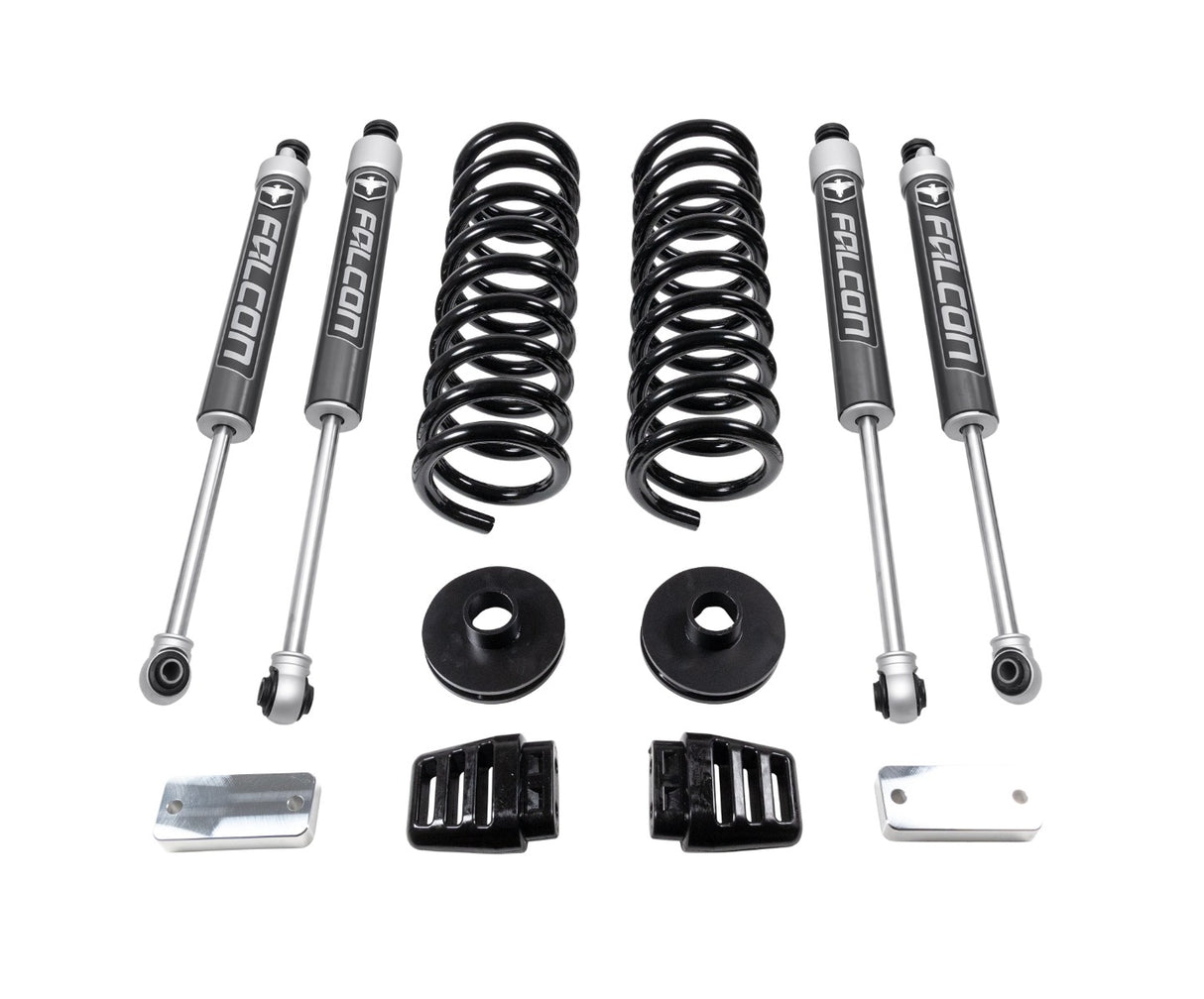 2019-2026 Cummins 3" Coil Spring Lift Kit w/ Falcon 2.1 Shocks (49-19321)
