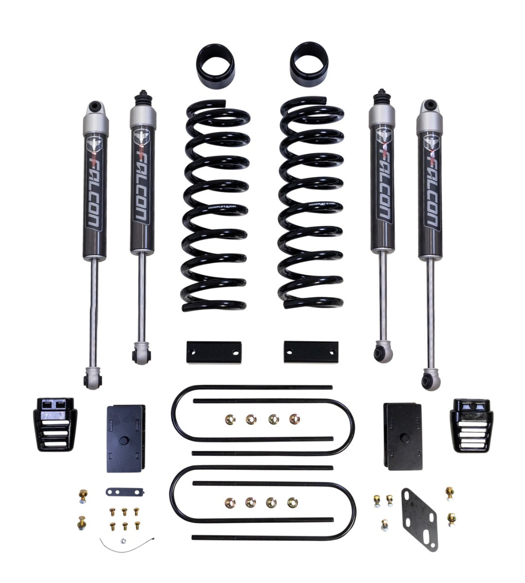2019-2025 Cummins DRW 3" Coil Spring Lift Kit w/ Falcon 2.1 Shocks (49-19333)