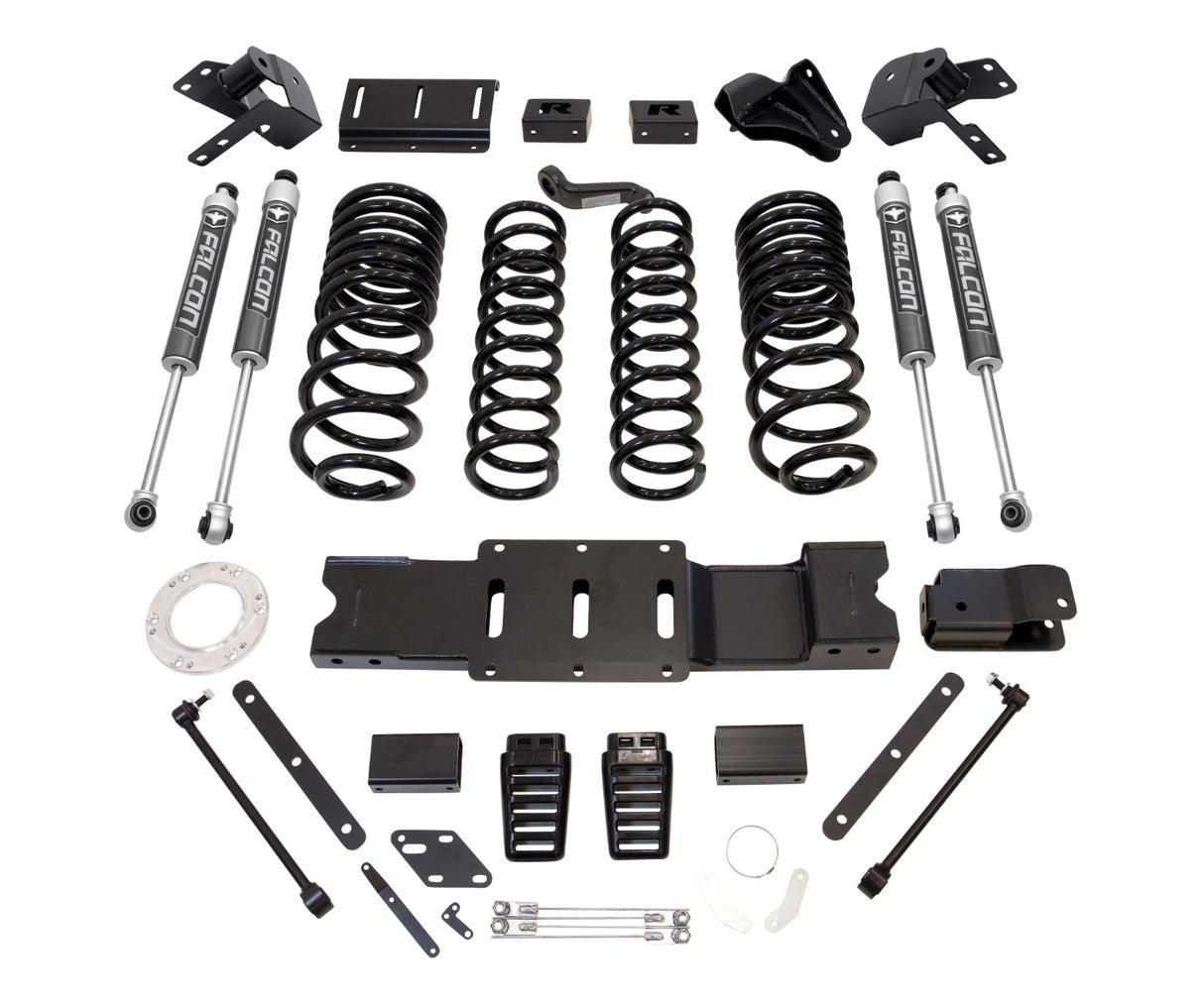 2019-2024 Cummins 4.5" Coil Spring Lift Kit w/ Falcon 2.1 Shocks (49-19422)