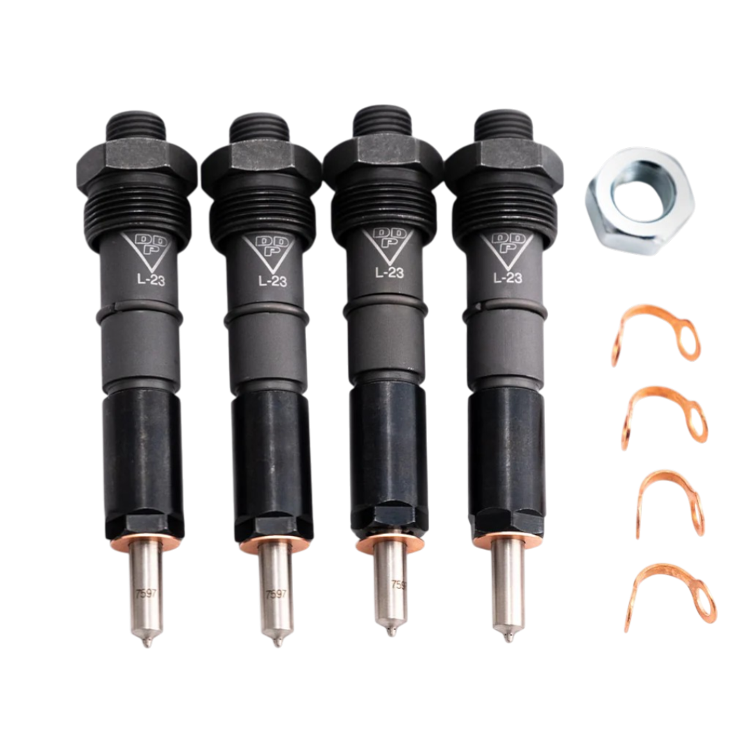 4BT Cummins VE Pump Economy Series Injector Set - Performance Injectors - Dynomite Diesel - Dirty Diesel Customs