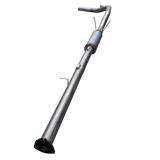 2013-2018 Cummins 4" SS Downpipe Back Exhaust System - w/ Muffler - Downpipe Back Exhaust System - Dirty Diesel Customs