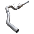 2013-2018 Cummins 4" SS Downpipe Back Exhaust System - w/ Muffler - Downpipe Back Exhaust System - Dirty Diesel Customs