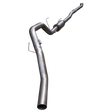 2019+ Cummins 4" SS Flexpipe Back Exhaust System - w/ Muffler - Downpipe Back Exhaust System - Dirty Diesel Customs