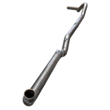 2001-2007 Duramax 4" SS Downpipe Back Exhaust System - No Muffler - Downpipe Back Exhaust System - Dirty Diesel Customs