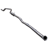 2017-2019 Duramax 4" SS Downpipe Back Exhaust System - w/ Muffler (DDC-4GM17M)