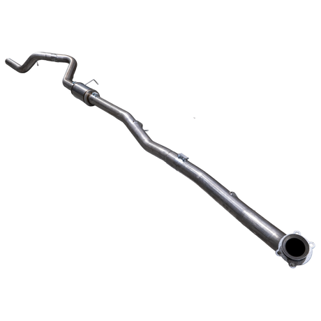 2017-2019 Duramax 4" SS Downpipe Back Exhaust System - w/ Muffler (DDC-4GM17M)