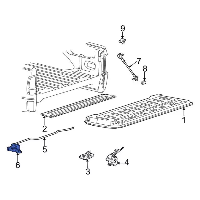 2003-2022 Powerstroke Tailgate Latch