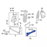 2011-2016 Powerstroke LH Radius Arm