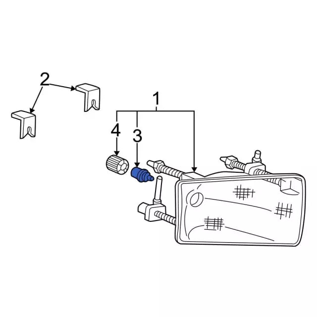 1994.5-2003 Powerstroke Headlight Bulb
