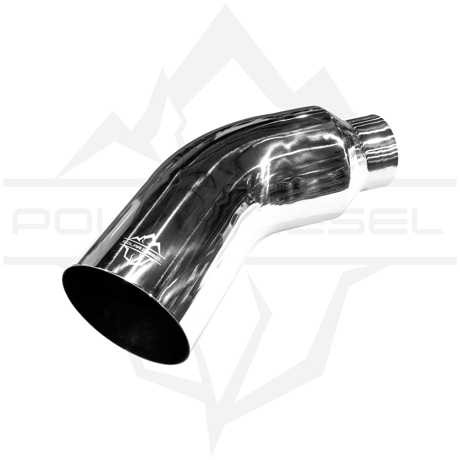 Polar Diesel Polished 304SS Exhaust Elbow