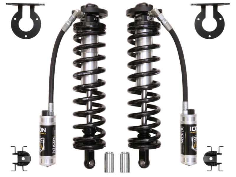 2005-2025 Powerstroke 4" 2.5 Series Shocks CDCV Bolt-In Conversion Kit (ICO61721C)