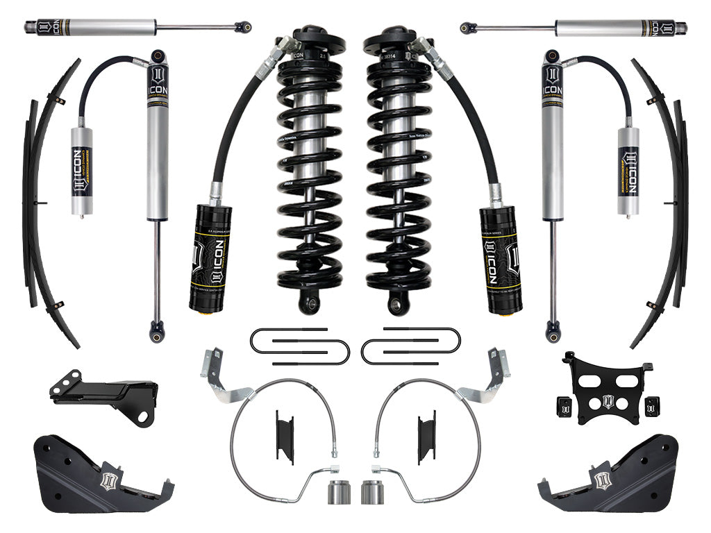 2023-2025 Powerstroke ICON Front and Rear Lift Kit (ICOK63172L)