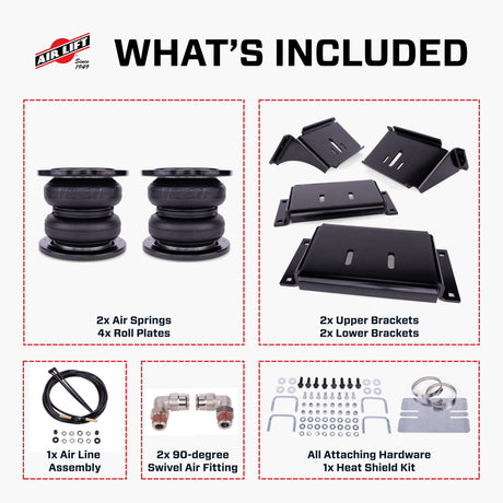 2016-2025 Duramax LoadLifter 7500 XL Ultimate air spring kit (57543)