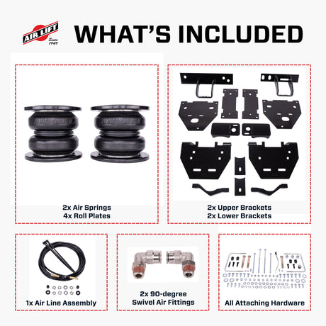 2023-2026 Powerstroke LoadLifter 7500 XL Ultimate air spring kit for the 23-25 Ford F-450 4WD (57579)