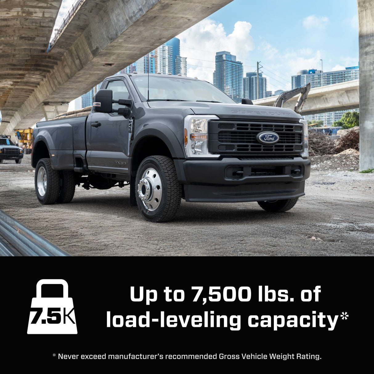 2023-2026 Powerstroke LoadLifter 7500 XL Ultimate air spring kit for the 23-25 Ford F-450 4WD (57579)