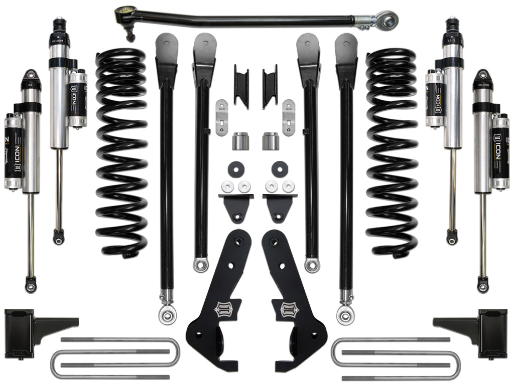2017-2019 Powerstroke ICON Front and Rear Lift Kit (ICOK64514)