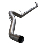 2013-2018 Cummins 5" SS Turboback Exhaust System - No Muffler - Turbo Back Exhaust System - Dirty Diesel Customs
