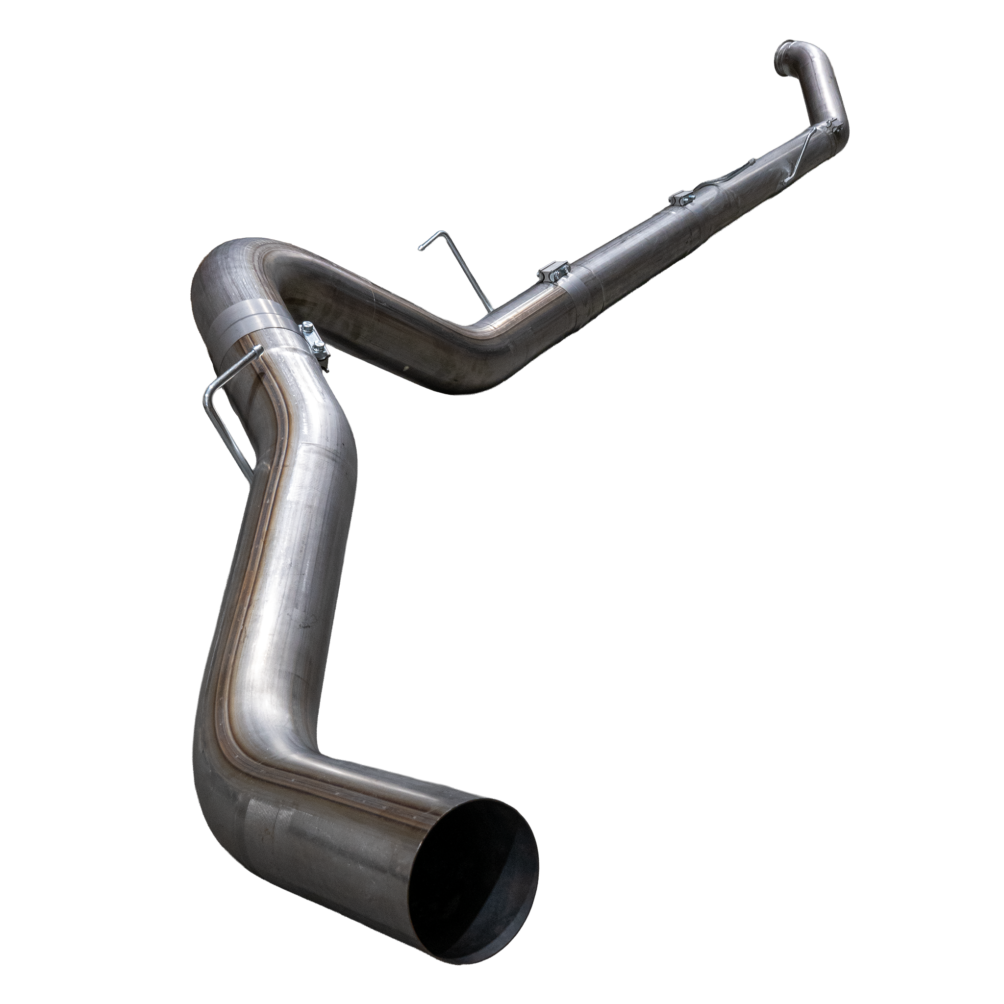 2013-2018 Cummins 5" SS Turboback Exhaust System - No Muffler - Turbo Back Exhaust System - Dirty Diesel Customs