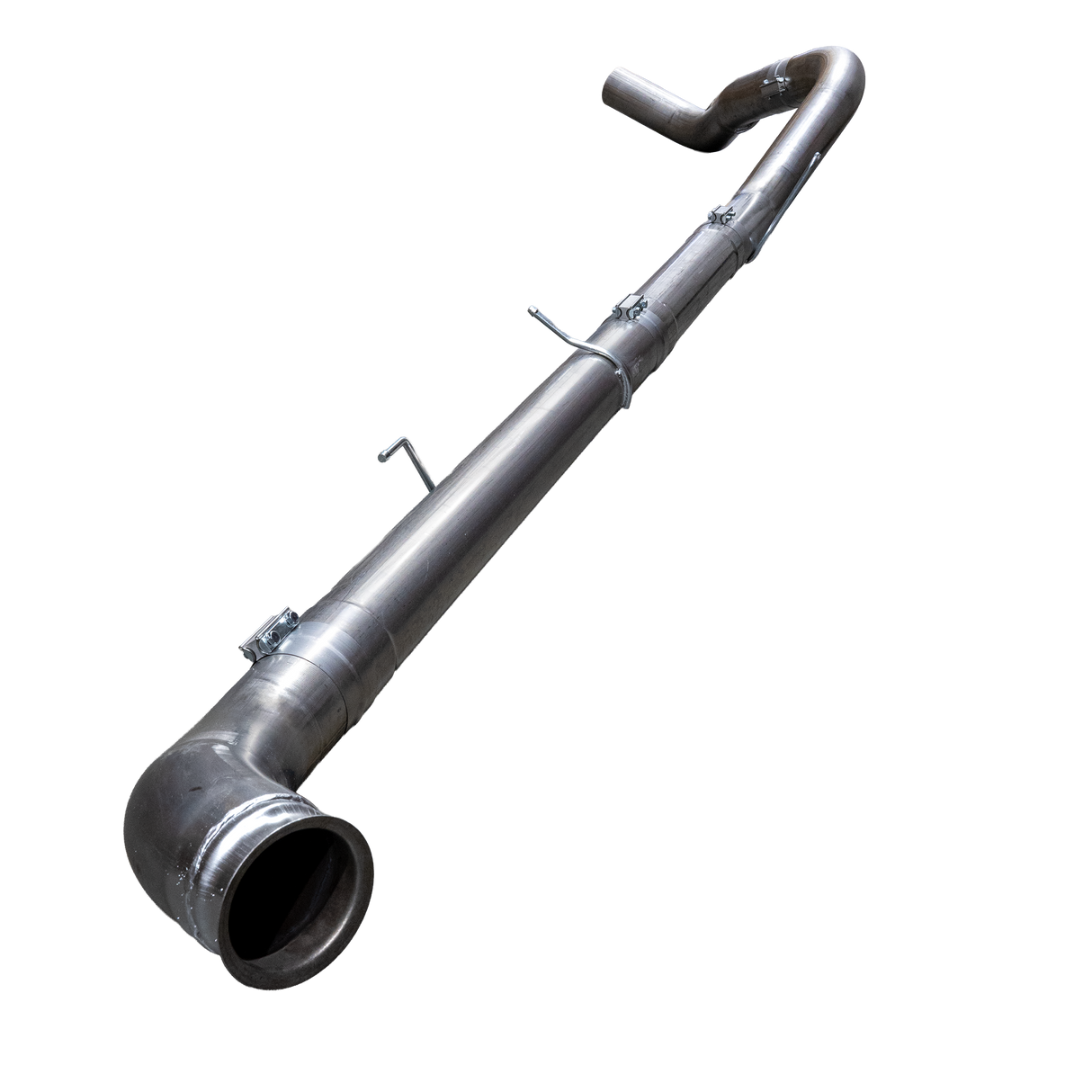 2013-2018 Cummins 5" SS Turboback Exhaust System - No Muffler - Turbo Back Exhaust System - Dirty Diesel Customs