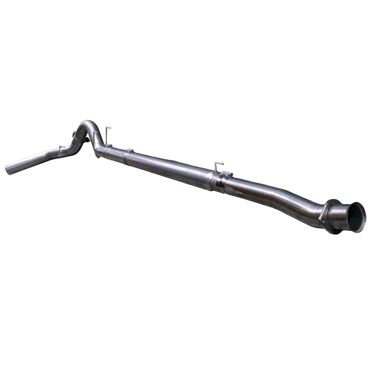 2020-2022 Powerstroke 5" SS Downpipe Back Exhaust System - w Muffler (DDC-5F20)