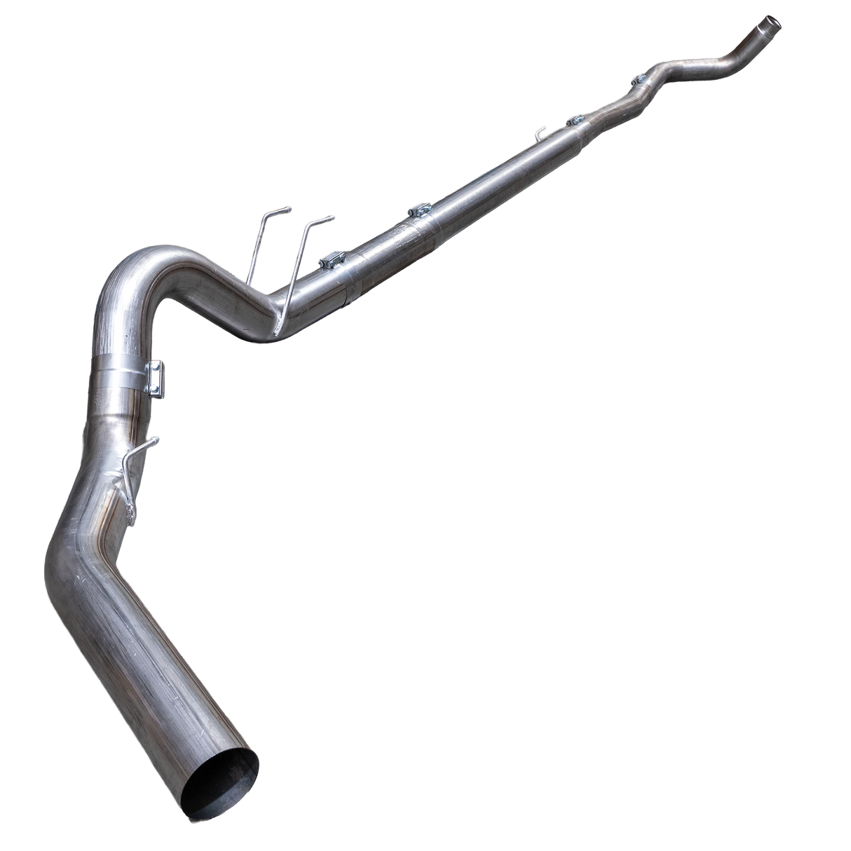 2023-2026 Powerstroke 5" SS Turbo Back Exhaust System - No Muffler (DDC-5F23)