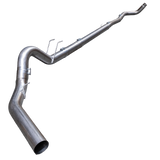 2023-2026 Powerstroke 5" SS Turbo Back Exhaust System - No Muffler (DDC-5F23)