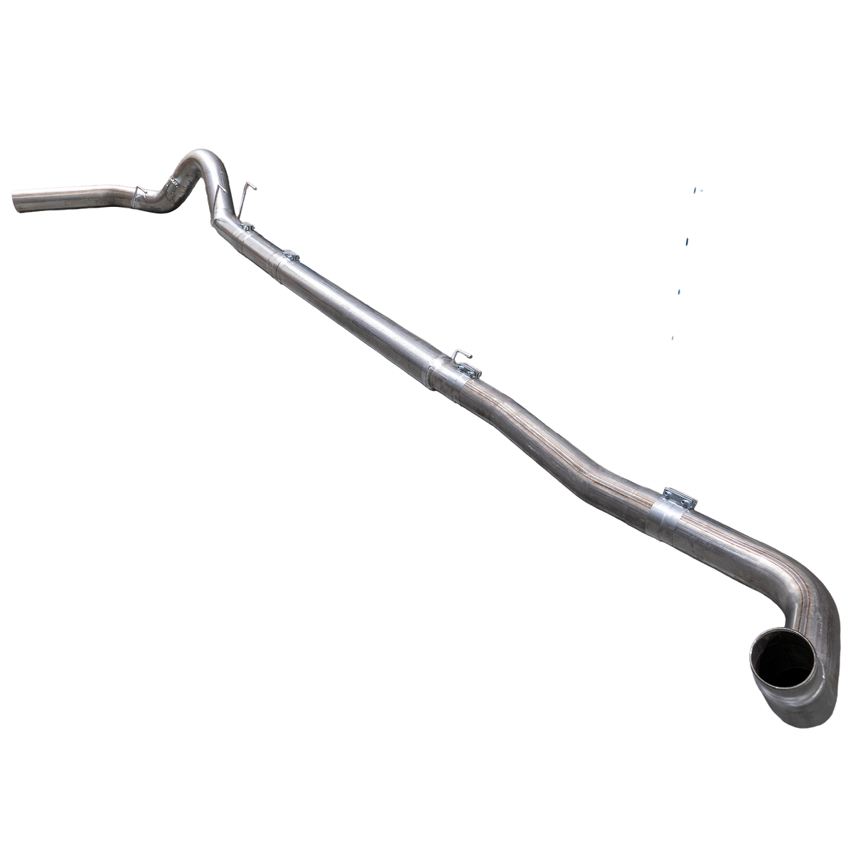 2023-2026 Powerstroke 5" SS Turbo Back Exhaust System - No Muffler (DDC-5F23)