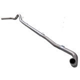 2023-2026 Powerstroke 5" SS Turbo Back Exhaust System - No Muffler (DDC-5F23)