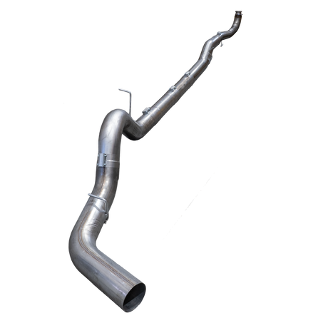 2017-2019 Duramax 5" SS Downpipe Back Exhaust System - No Muffler - Downpipe Back Exhaust System - Dirty Diesel Customs