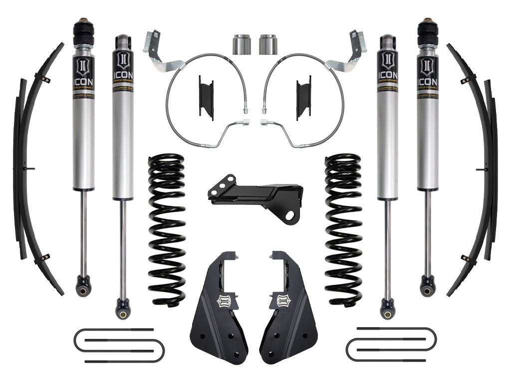 2023-2025 Powerstroke ICON Front and Rear Lift Kit (ICOK64541L)
