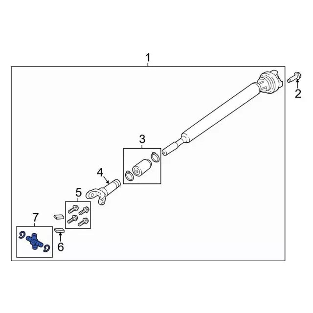 2017-2022 Powerstroke U-Joint