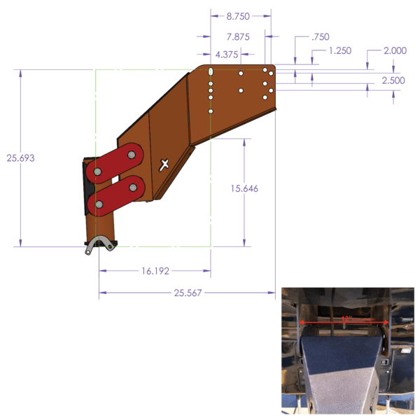 5th Wheel Pin Box Replacement w/ Gooseneck Snaplatch Coupler (GH-8045)-Towing Accessories-Gen-Y Hitch-Dirty Diesel Customs