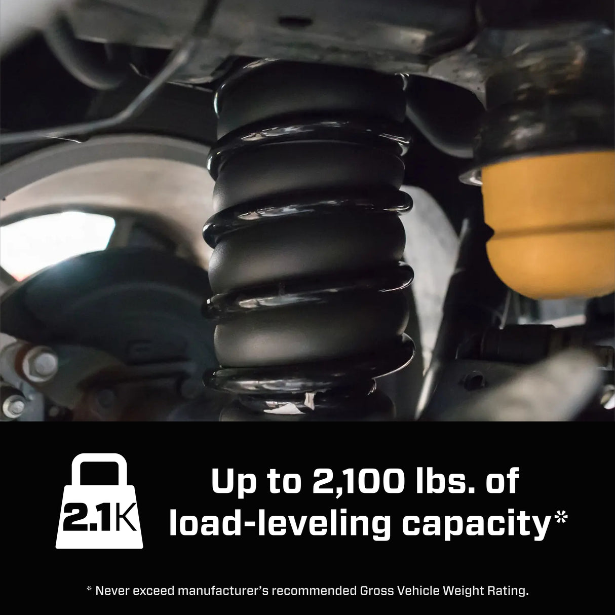 2019-2023 EcoDiesel Air Lift 1000 HD Coil Spring Air Spring Kit (60828HD)