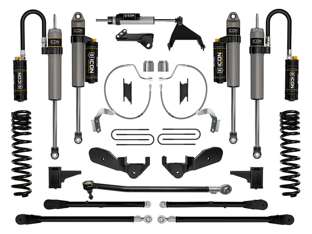 2023-2025 Powerstroke ICON Front and Rear Lift Kit (ICOK64547)