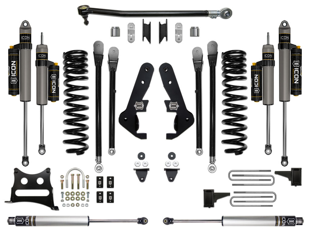 2020-2022 Powerstroke ICON Front and Rear Lift Kit (ICOK64525)