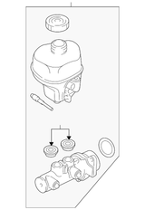 2014-2019 EcoDiesel Brake Master Cylinder (68000908AB) view 7